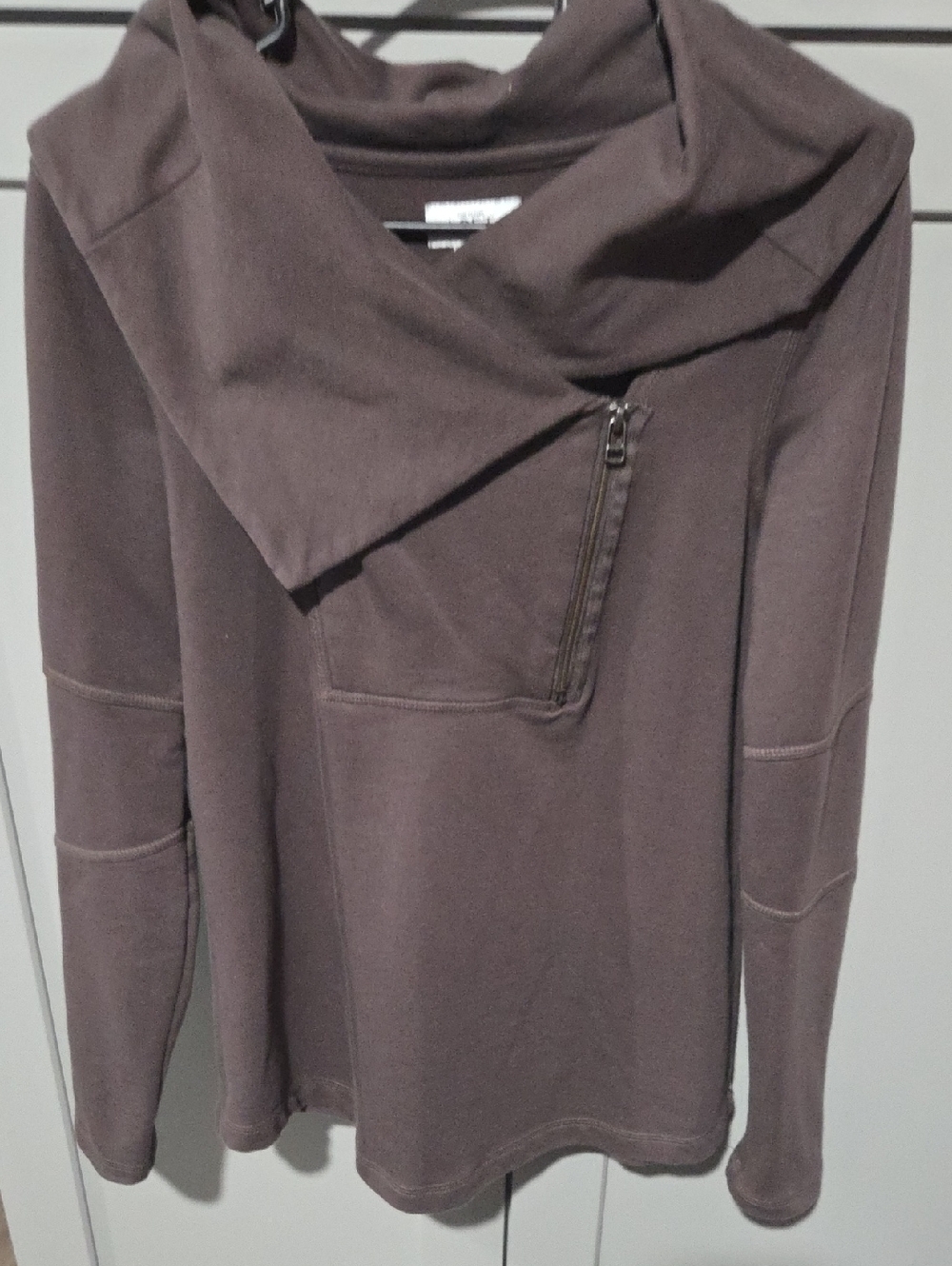LOFT Cowl Neck Pullover Sweater - Brown